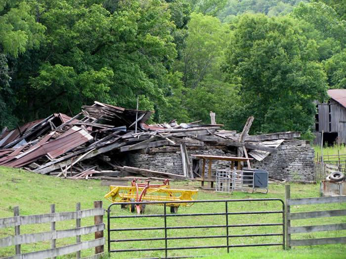 Centre Point Grist Mill - ruins