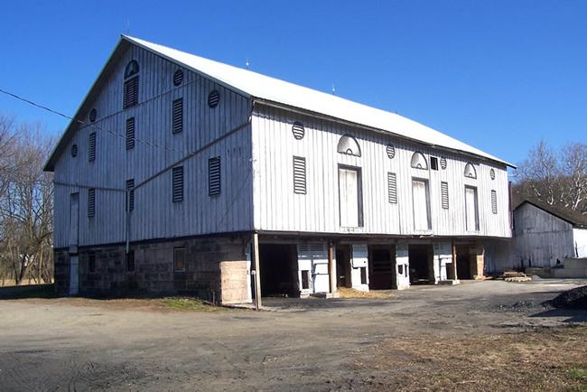 Barn at H.R. Wentzel & Son's Stone Mill